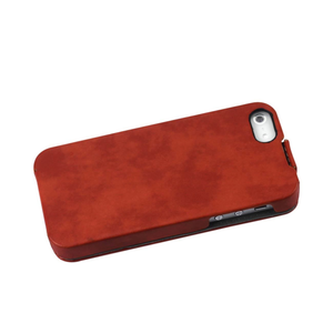 FITTING CASE APPLE IPHONE 5 HORSE SKIN PATTERN ORANGE