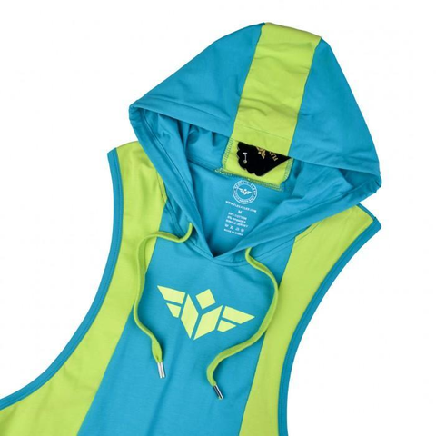 BORN TO LIFT TWO TONE STRINGER HOODIE