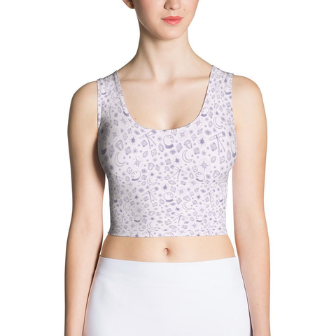 Lavender Magic Crop Tank