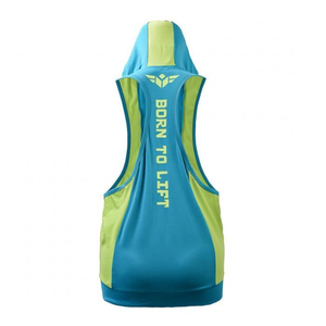 BORN TO LIFT TWO TONE STRINGER HOODIE