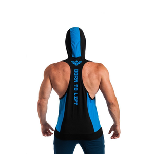 BORN TO LIFT TWO TONE STRINGER HOODIE