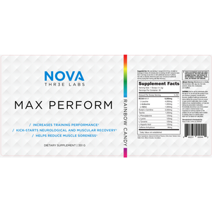 Max Perform- RAINBOW CANDY FLAVOR!