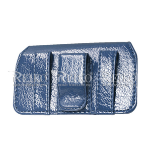 HORIZONTAL POUCH HP56 IPHONE CASE NAVY 4.8X2.7X0.5 INCHES