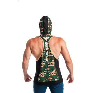BORN TO LIFT TWO TONE STRINGER HOODIE