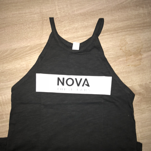 Women's High Neck Tank Top