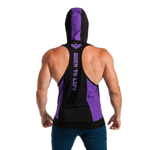 BORN TO LIFT TWO TONE STRINGER HOODIE