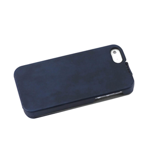 FITTING CASE APPLE IPHONE 5 HORSE SKIN PATTERN NAVY