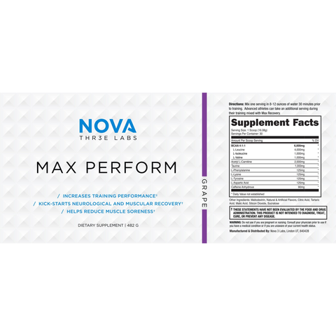 Max Perform (3 month supply)