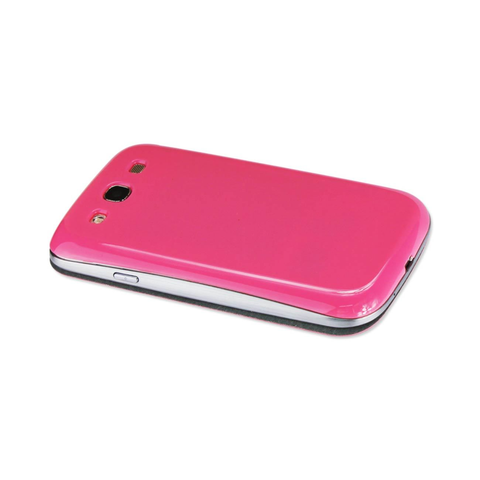 FITTING CASE WITH BATTERY COVER SAMSUNG GALAXY S3/ I9300 HOT PINK