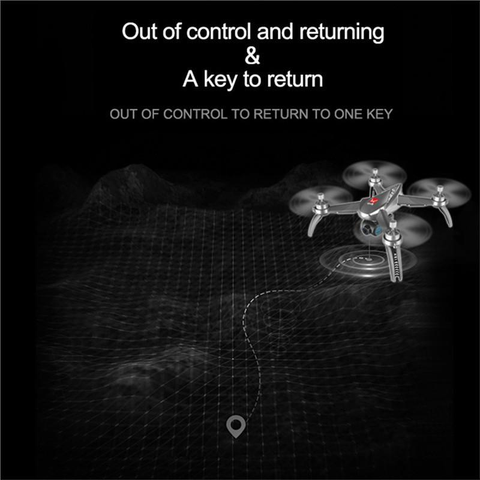 2.4GHZ 5G WiFi GPS Altitude Headless Quadcopter Drone with 1080P Camera