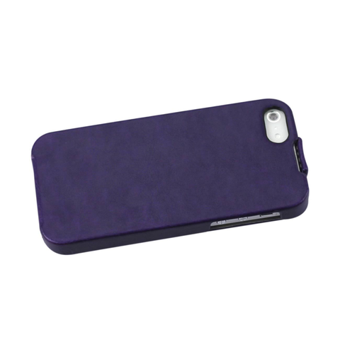 FITTING CASE APPLE IPHONE 5 HORSE SKIN PATTERN PURPLE