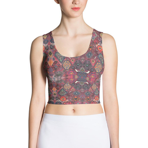 Cosmic Kilim Crop Tank