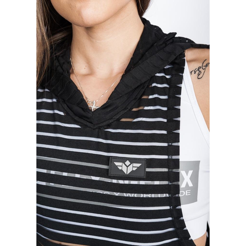 ACTIVE TRAINING SLEEVELESS HOODIE