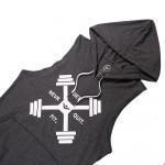 FLEX DUMBBELLS SLEEVELESS HOODIE