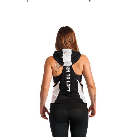 BORN TO LIFT TWO TONE STRINGER HOODIE