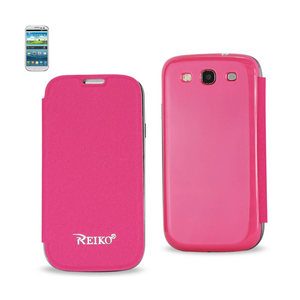 FITTING CASE WITH BATTERY COVER SAMSUNG GALAXY S3/ I9300 HOT PINK