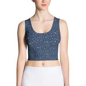 Midnight Magic Crop Tank