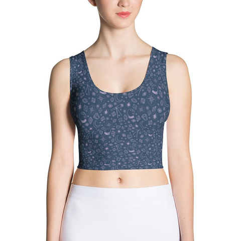 Midnight Magic Crop Tank