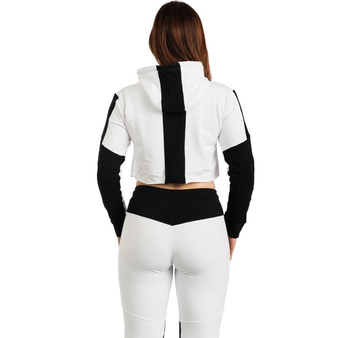 ACTIVE PLUSH CROP HOODIE
