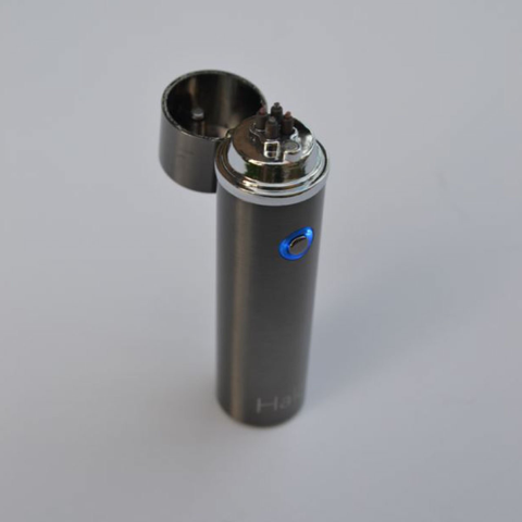 Ion Electrode Dual Arc Lighter - Metallic Black