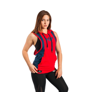 BORN TO LIFT TWO TONE STRINGER HOODIE