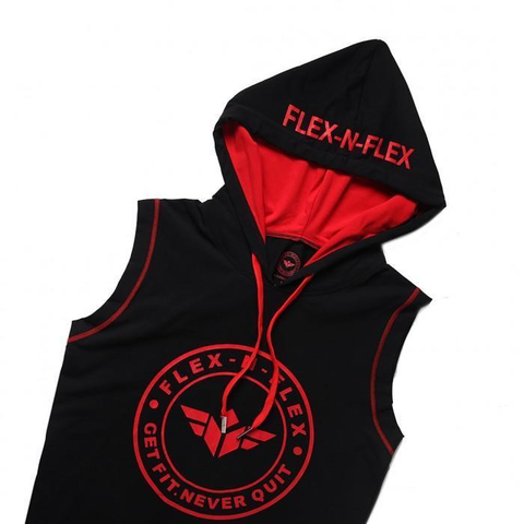 FLEX-N-FLEX MUSCLE TANK HOODIE