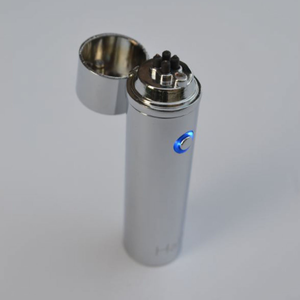 Ion Electrode Dual Arc Lighter - Metallic Silver