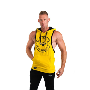 GET FIT NEVER QUIT STRINGER HOODIE