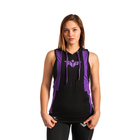BORN TO LIFT TWO TONE STRINGER HOODIE